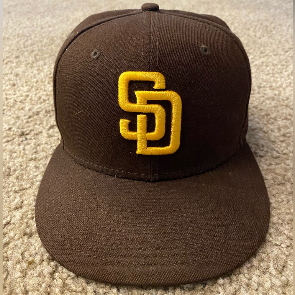 San Diego Padres New Era Fitted Hat - 7 1/4